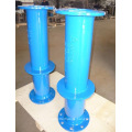 ductile iron flanged wall pipe with puddle flange